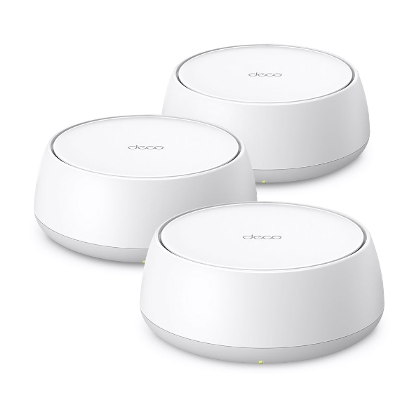 Tp-Link MESH wireless, Wi-Fi 7 BE3600 Tri-Band, pt int, 3600 Mbps, 2×1 Gbps, Deco BE22(3-pack)