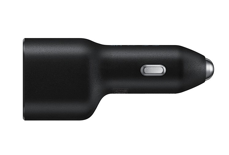 Samsung Car Charger 1x USB-C 25W, 1x USB-A 15W Super Fast Charging; Black, EP-L4020NBEGEU