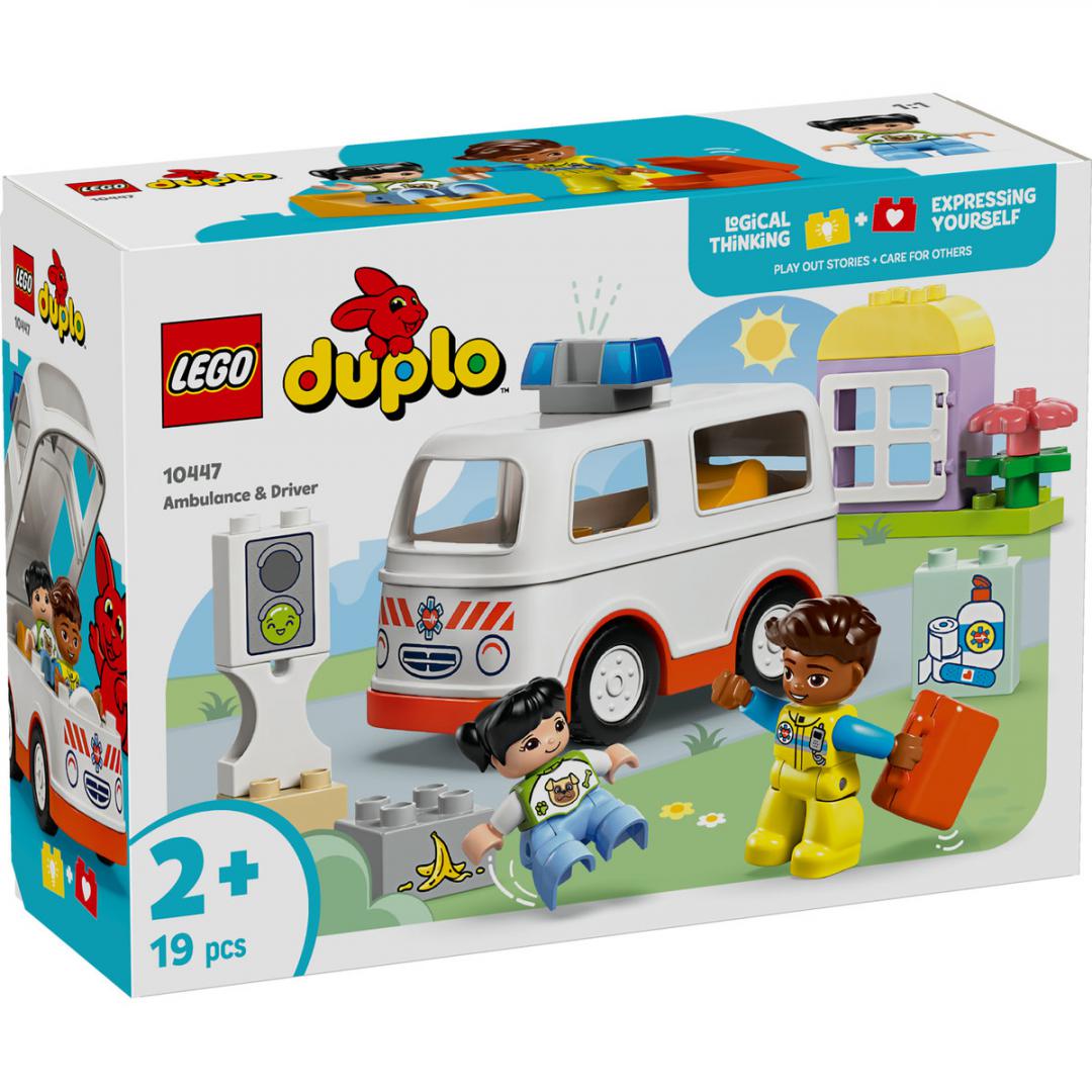 LEGO AMBULANTA SI SOFER, 10447, LEGO10447