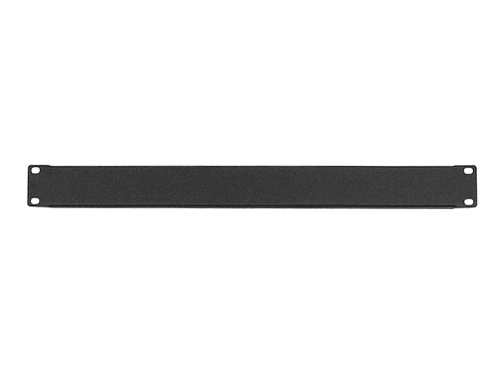 SPACER PANOU gestionare cabluri, tip masca orizontala blank, 19 inch, 1U, negru, SPCM-1U-BK-03