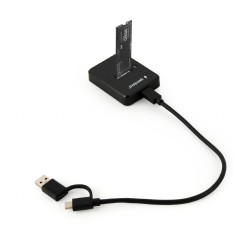 Gembird SSD DOCKING Station, USB 3.1 Type-C, SSD suportat M2 NGFF & NVMe, conectare S-ATA &, DD-U3M2