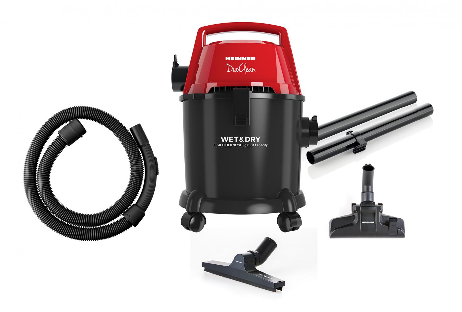 HEINNER ASPIRATOR WET&DRY, HVC-MWD1400P-BK