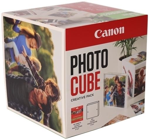 CANON PP-201 13x13CM PHOTO CUBE WH/BL, 40 coli, 1 x rama foto., 2311B076AA