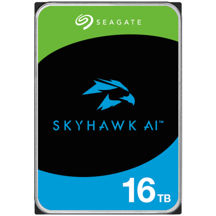 Seagate Surveillance Video Optimized AI Skyhawk 16TB HDD SATA 6Gb/s 512MB cache, ST16000VE004