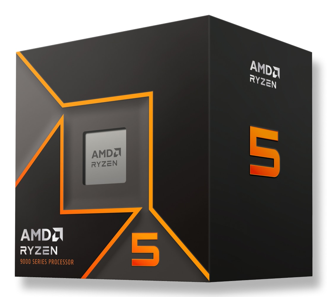 AMD CPU Desktop Ryzen 5 6/12T 9600 (5.2GHz,38MB,65W,AM5) box, with Wraith Stealth, 100-100000718BOX