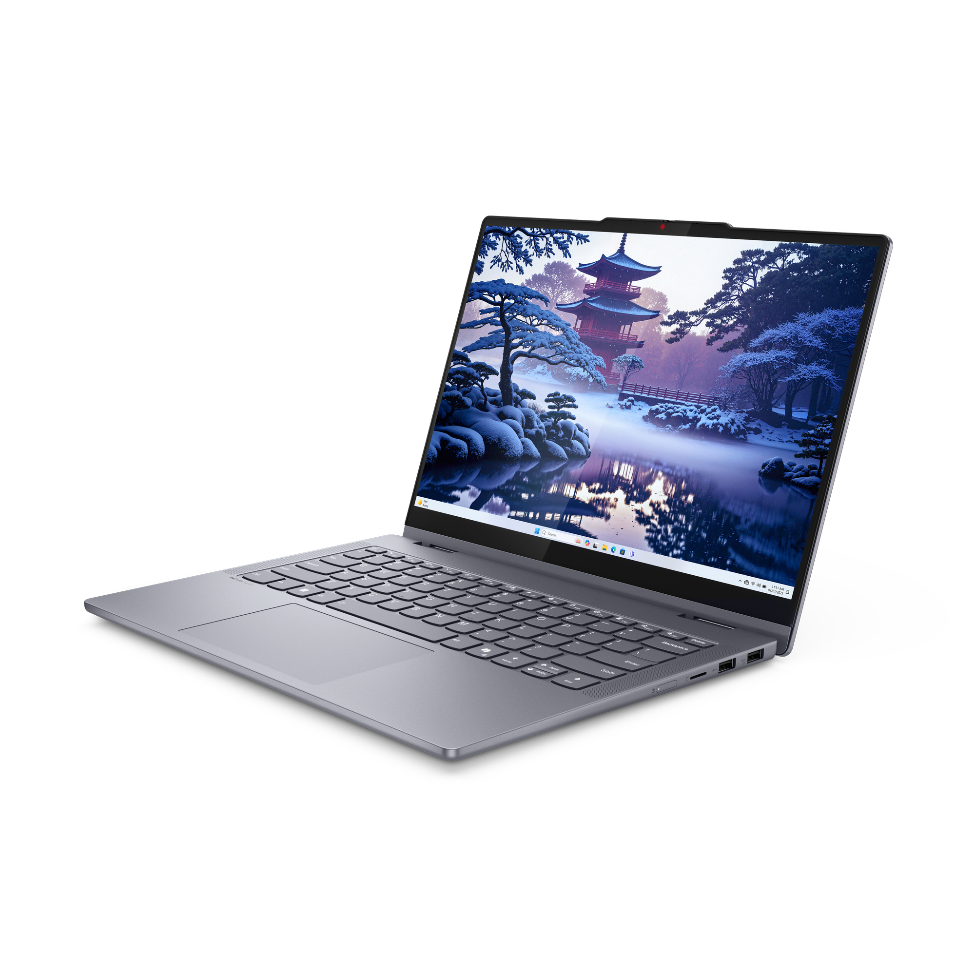 Lenovo 14 IdeaPad 5 2-in-1 14IAL10, WUXGA IPS Touch, Procesor Intel® CoreTM Ultra 7 255H, 83KR006YRM - imagine 4
