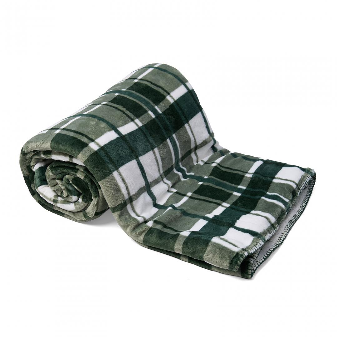 HEINNER Patura Blanita Carouri Verde 200x220 cm, HR-BLKSHP220-GREEN - imagine 2