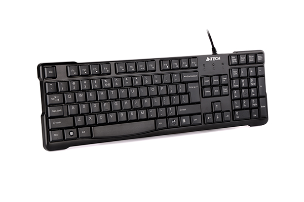 A4Tech TASTATURA, "KR750", cu fir, 105 taste format standard, USB, negru, 45504985, KR-750-USB - imagine 2