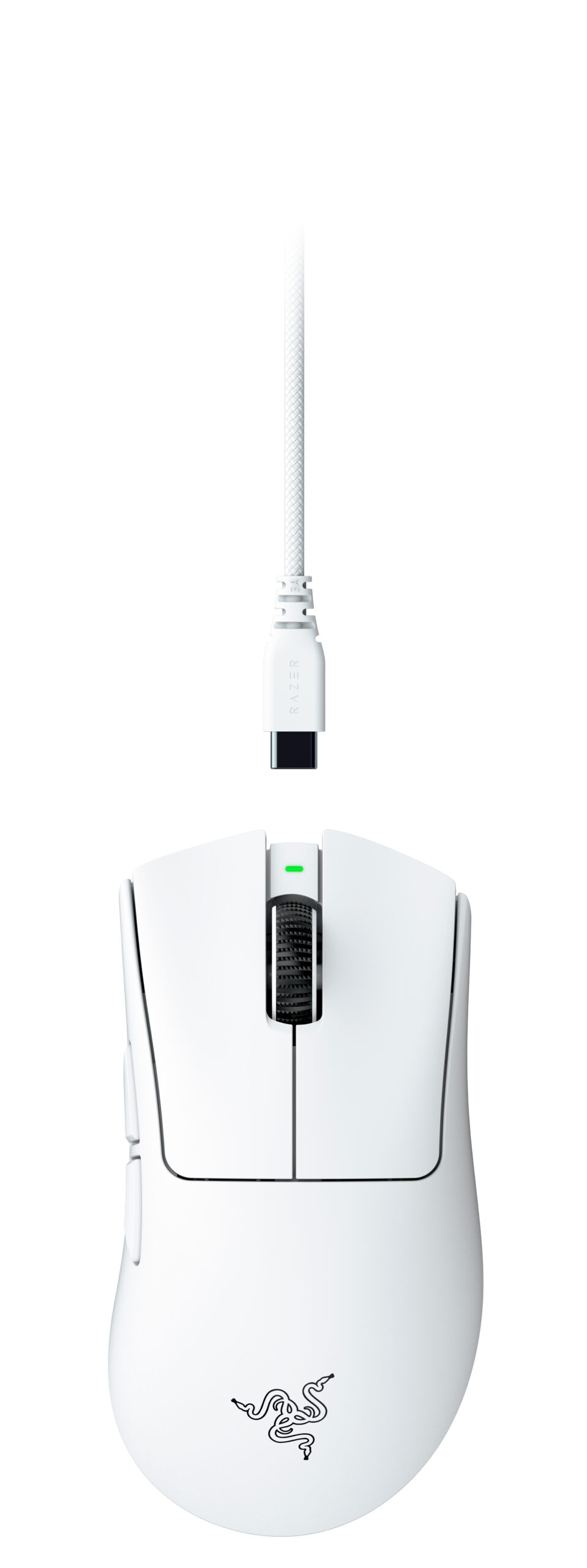 Razer Mouse DeathAdder V4 Pro, alb, RZ01-05330200-R3G1