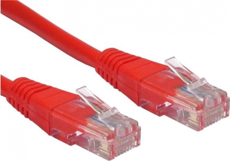 SPACER PATCH CORD UTP Cat5e, cupru-aluminiu, 3 m, rosu, AWG26, / 45505699, SP-PT-CAT5-3M-R