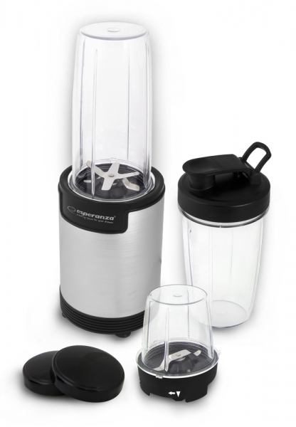 Esperanza Blender Nutri Bomb 9 in 1 900W Argintiu, EKM030