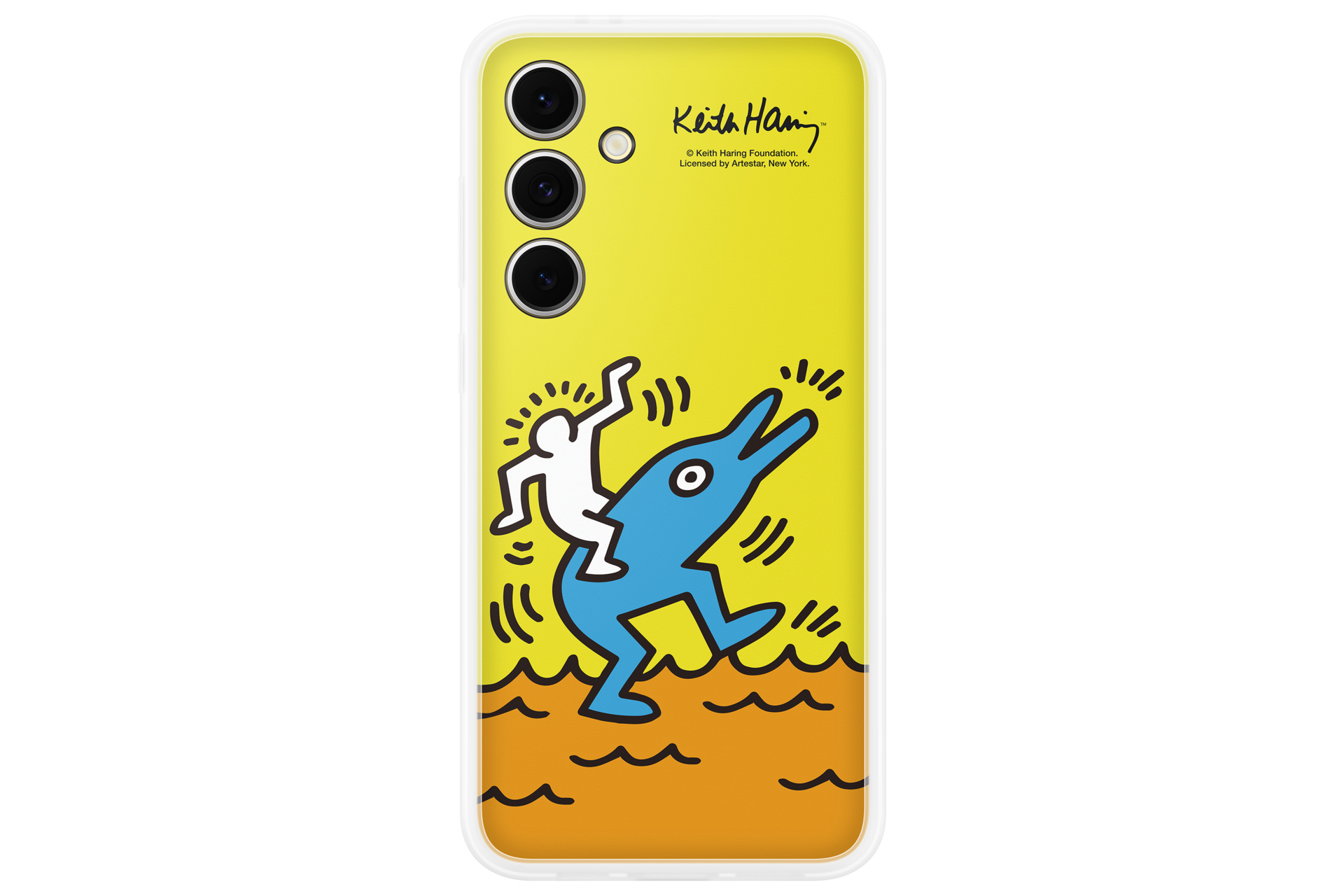 Samsung Husa Galaxy S24 FE Flipsuit Case Yellow, EF-MS721CYEGWW