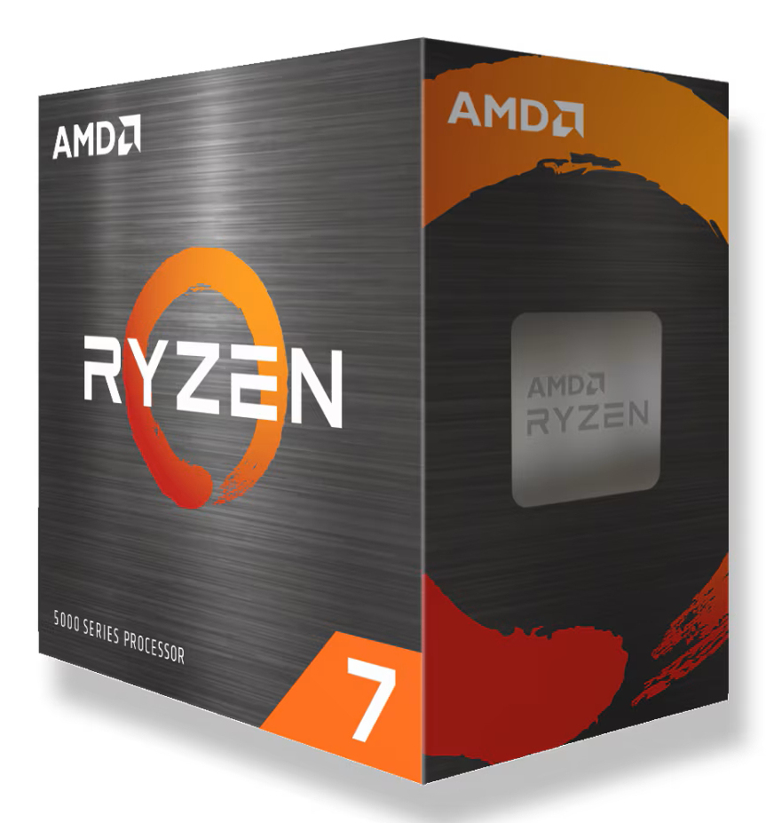 AMD CPU Desktop Ryzen 7 8C/16T 5700 (3.7/4.6GHz, 20MB,65W,AM4) box, with Wraith, 100-100000743SBX