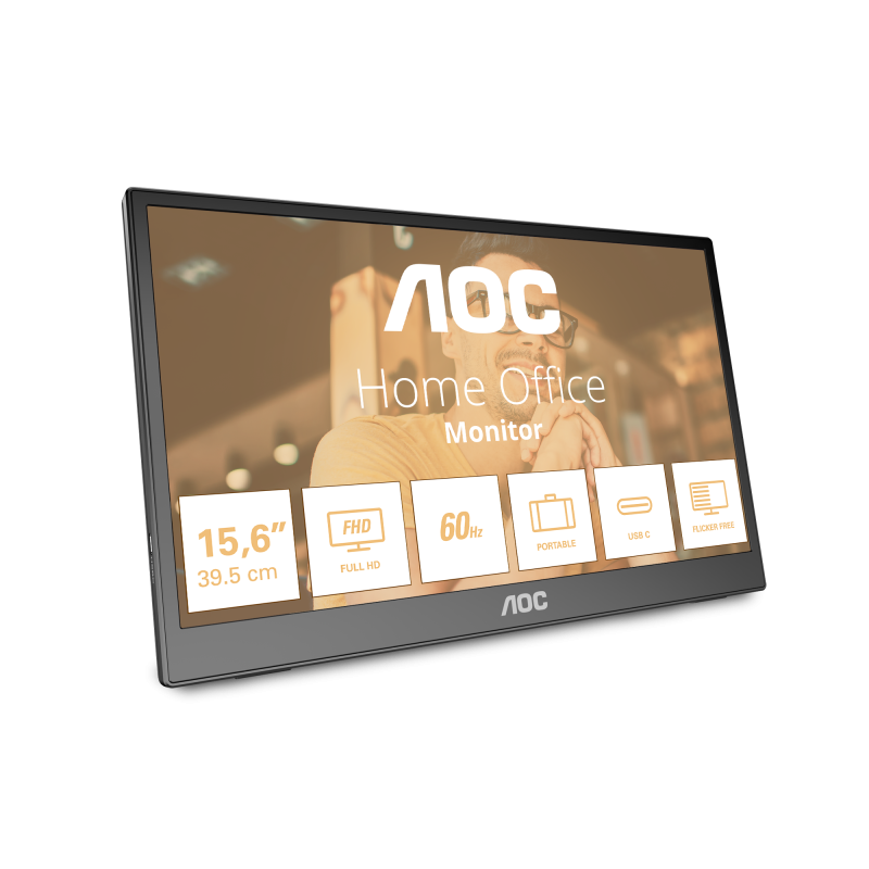 AOC Monitor 16", 16T3EA