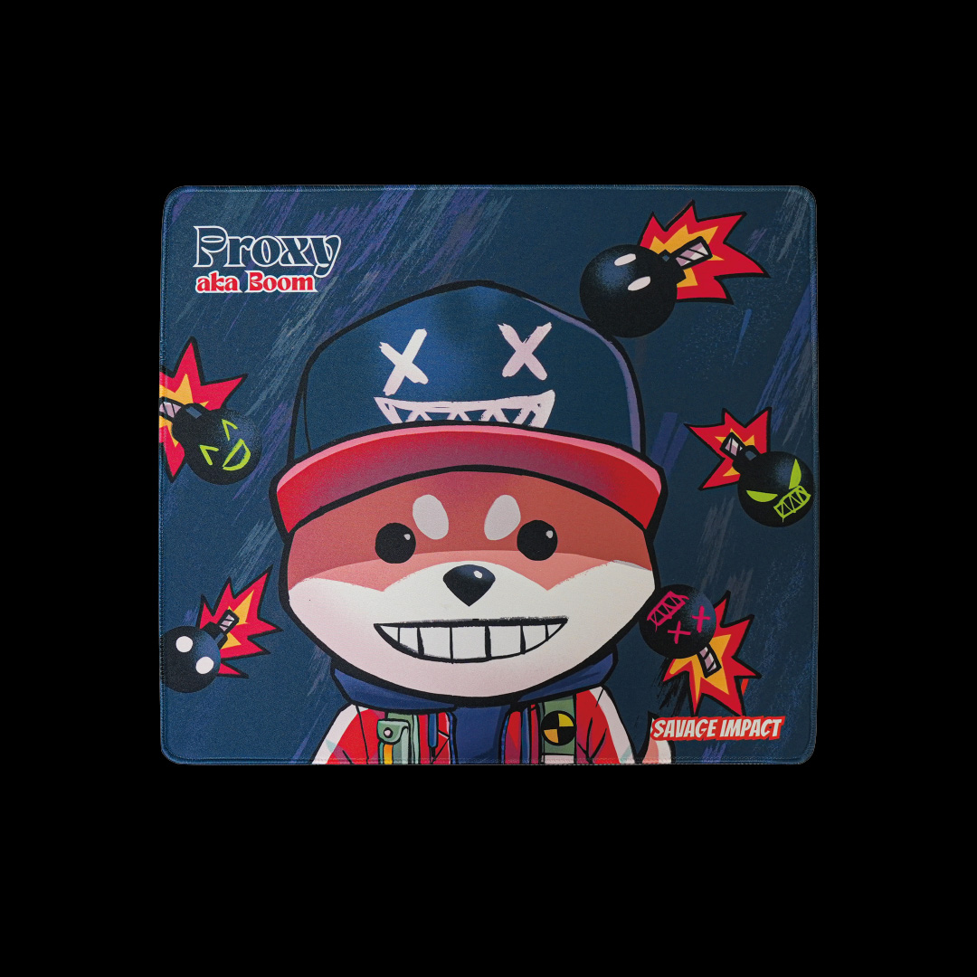 A4Tech MousePAD - gaming, Bloody, cauciuc si material textil, 452 x 400 x 5, BP-45 Proxy Boom Ink