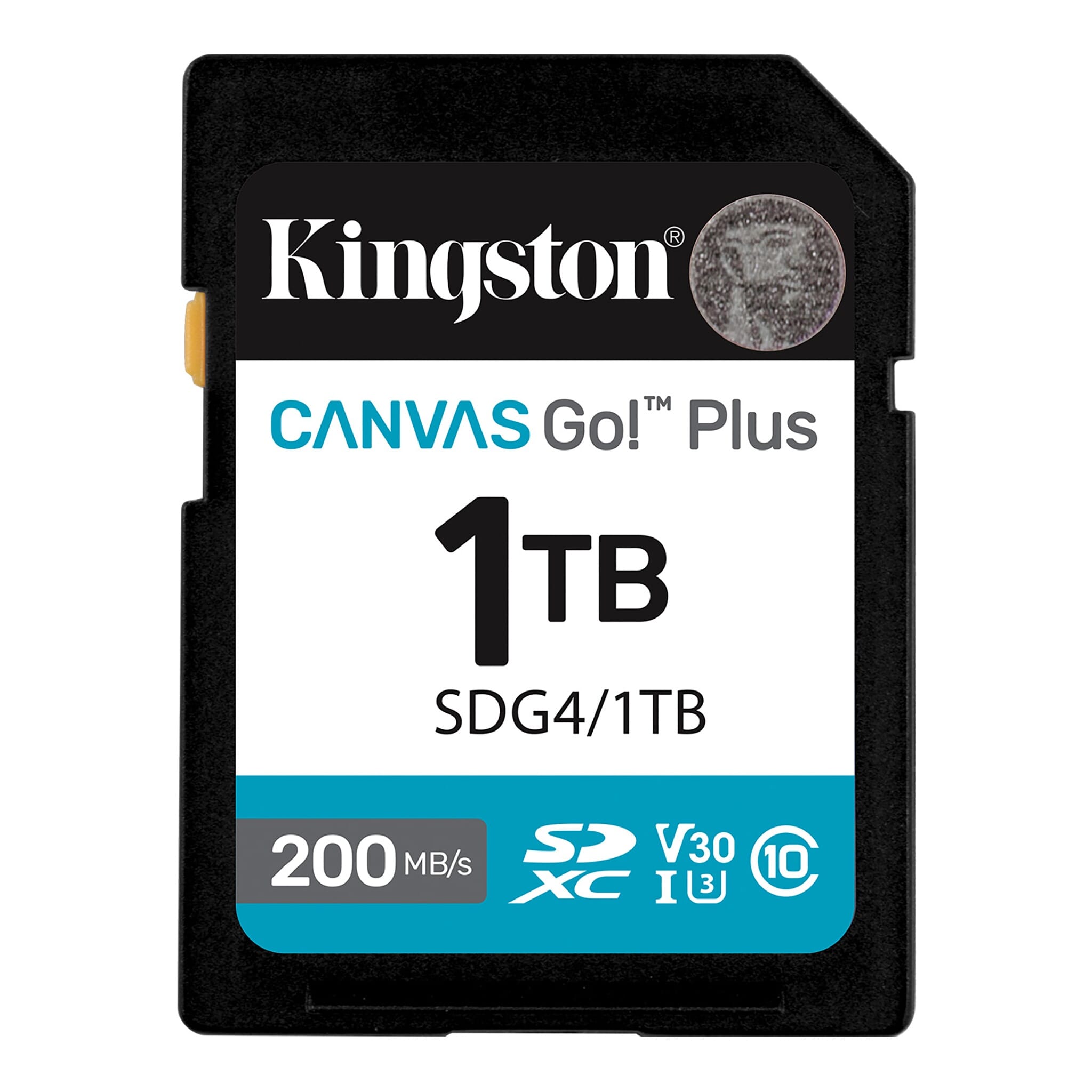 Kingston SD CARD KS 1TB CL10 UHS-I CANV GO PLUS, SDG4/1TB