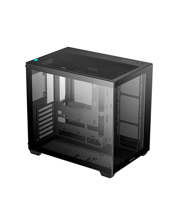 Deepcool CARCASA CG530, middle tower, gaming, fara sursa, suporta 14xfan, PSU, R-CG530-BKNDA0-G-1