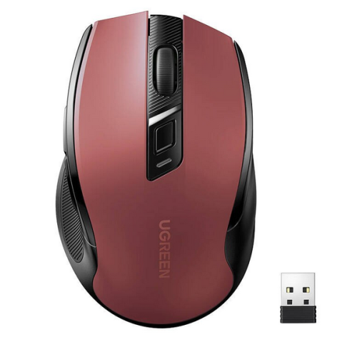 UGreen MOUSE, MU006 PC sau NB, bluetooth/wireless 2.4GHz, optic, 5/1 butoane/scroll, 4000 dpi, 25752