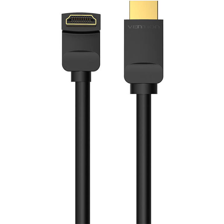 Vention Cablu video, HDMI(T) la HDMI(T), 2m, rezolutie maxima 4K la 60Hz, conectori auriti, AAQBH