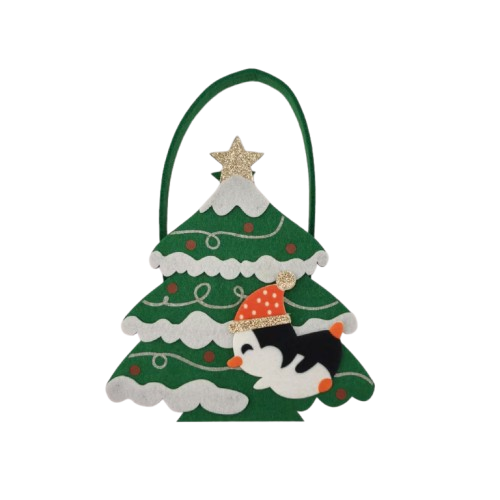 HEINNER Prosop de bucatarie cu gentuta Tree, HR-TWLBAG-TREE