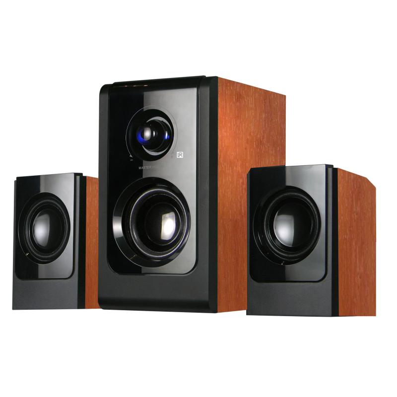 SERIOUX Boxe 2.1 SoundBoost HT2100C, 16W RMS, lemn, SBHT2100C