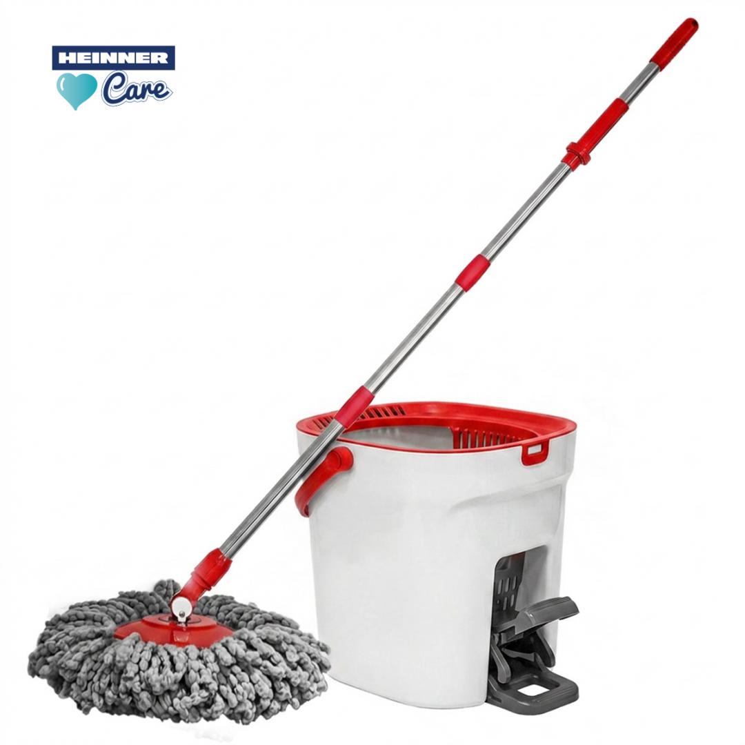 HEINNER SET CURATENIE CU PEDALA WASH&DRY, CLEAN STEP, ROSU, HR-NL-P360R