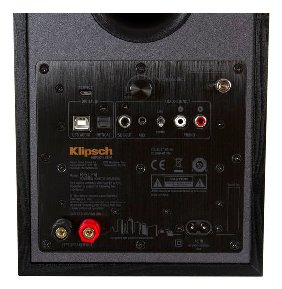 KLIPSCH Boxa PC R-41PM Black, 1066253 - imagine 4