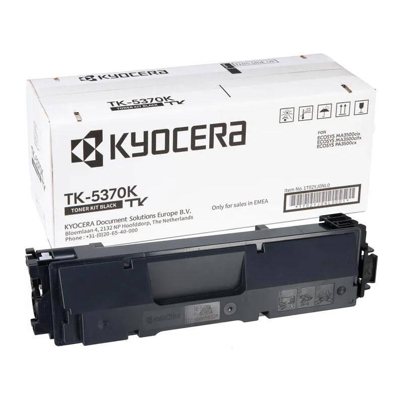 KYOCERA Toner Original Black pentru ECOSYS PA3500cx|MA3500cix|MA3500cifx, 7K, TK-5370K
