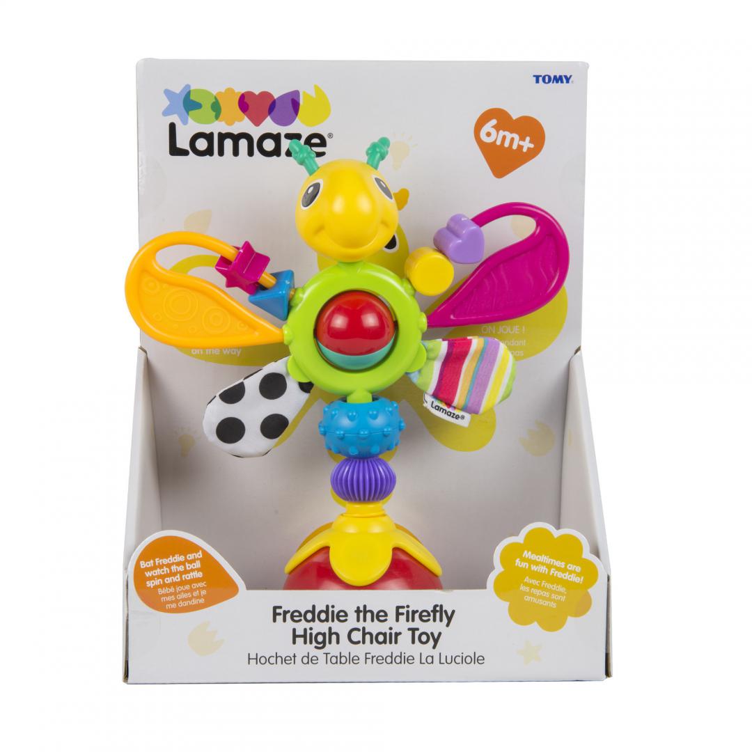 TOMY JUCARIE PENTRU BEBELUSI, LICURICIUL FREDDIE CU VENTUZA, LAMAZE, T27243 - imagine 4
