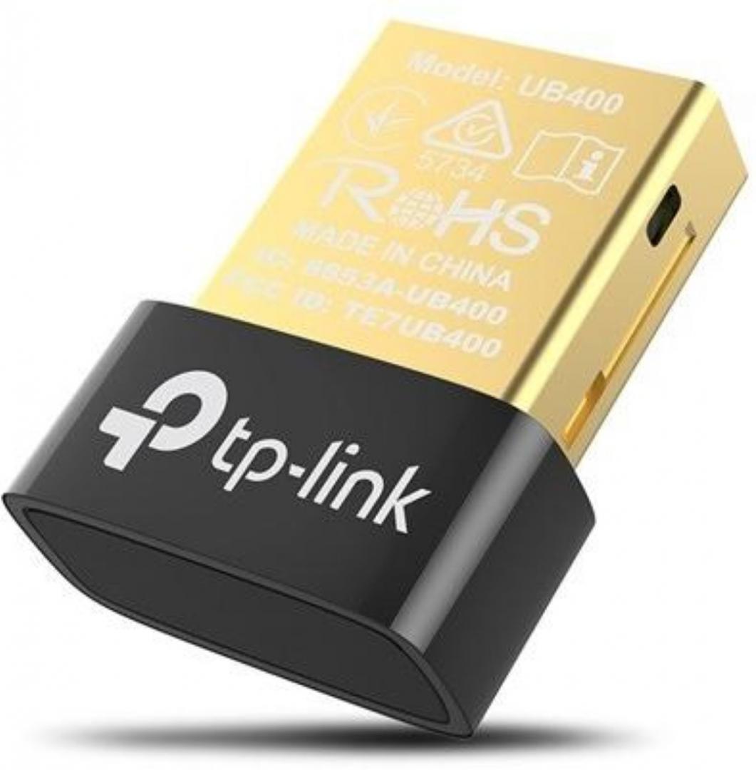 TP-LINK Adaptor Bluetooth 4.0 Nano USB 2.0, Windows 10/8.1/8/7/XP., UB400