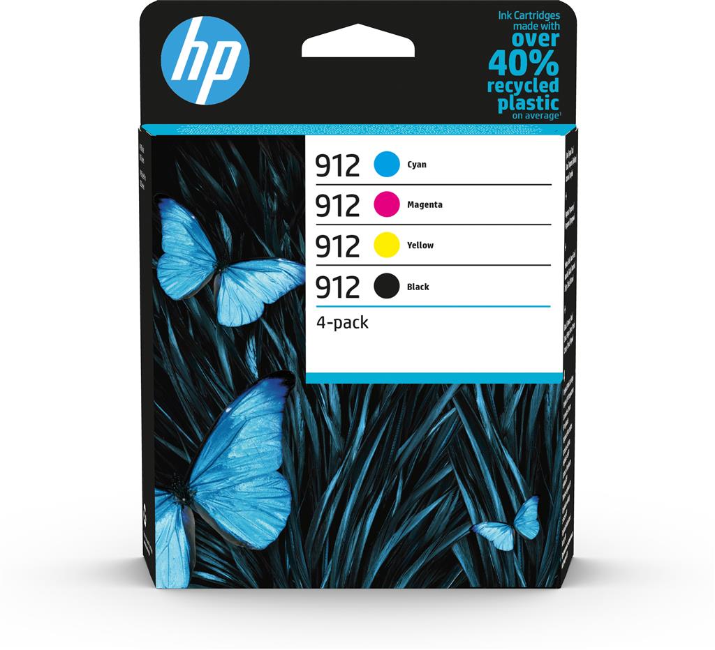 HP Combo-Pack Original CMYK, nr.912 pentru OfficeJet 8013|8023, 6ZC74AE