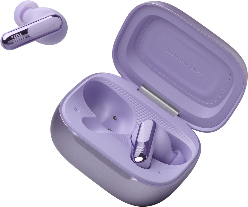 JBL Live Flex 3, 10 ore, Bluetooth 5.3, Mov, JBLLIVEFLEX3PUR - imagine 2