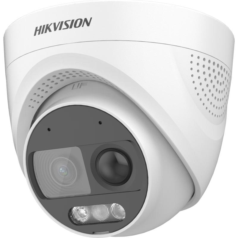 HIKVISION Camera de supraveghere Turret 2MP, lentila fixa: 2.8mm, DS-2CE72DF3T-PIRXOS(2.8MM)