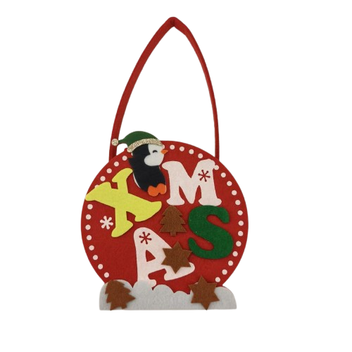 HEINNER Prosop de bucatarie cu gentuta Red, HR-TWLBAG-RED