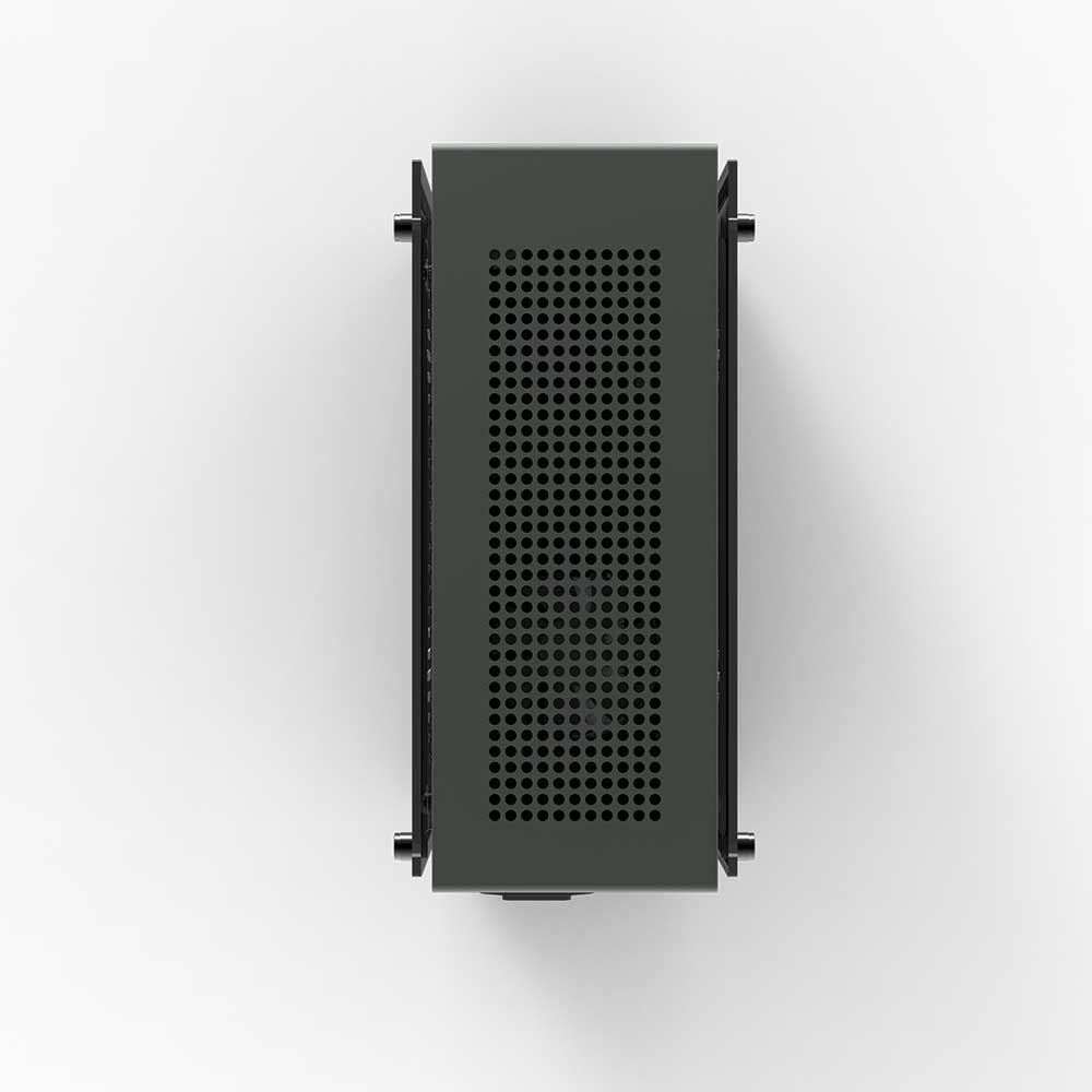 Zalman CARCASA M2 mini, mini tower, gaming compatibil sursa SFX, SFX-L, suporta, M2 mini (Gray)