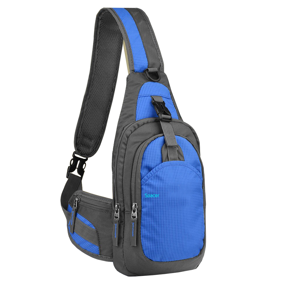 SPACER RUCSAC Sling, nylon,1 bretea, 2 compartimente principale,1 buzunar frontal,1, SPB-SLING-BLUE