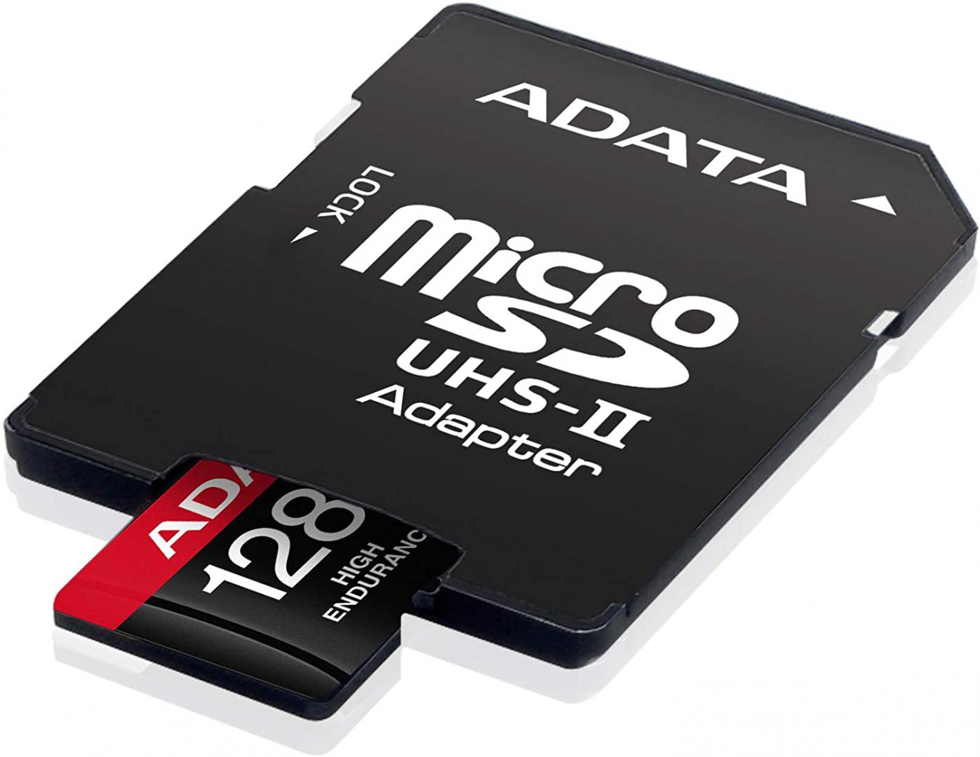 ADATA Card de Memorie MicroSDXC, 128GB, Adaptor SD, Class 10, AUSDX128GUI3V30SHA