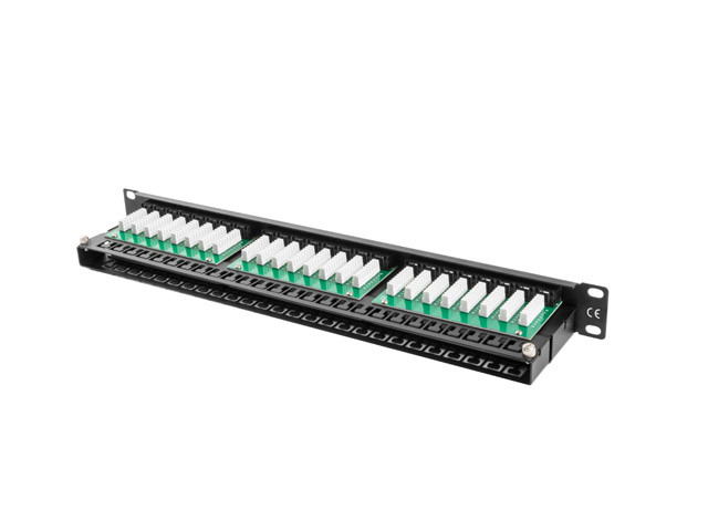Lanberg Patch panel 48 porturi 1U Cat.5e UTP ng, PPU5-1048-B - imagine 5