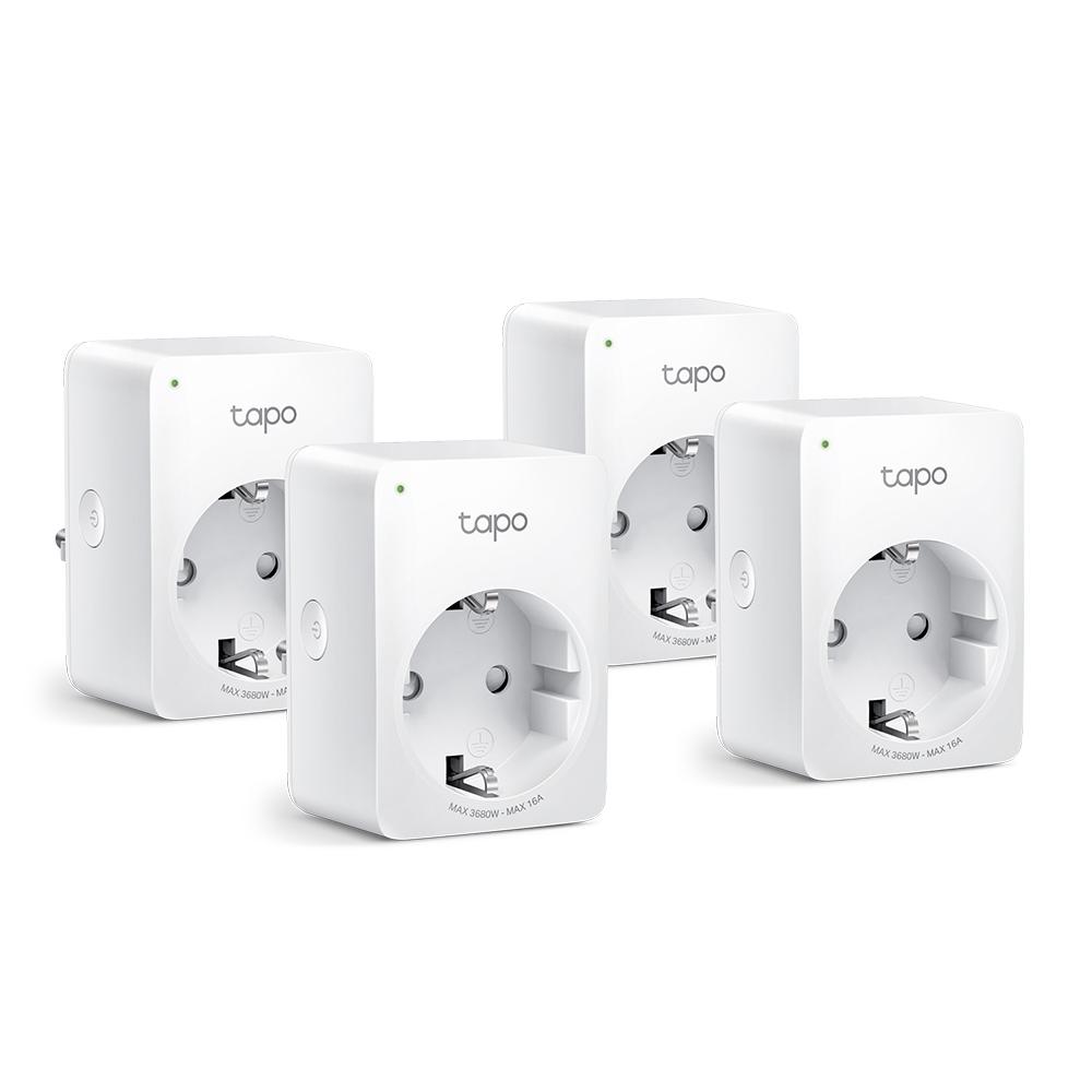 TP-LINK MINI SMART WI-FI SOCKET, Protocol: IEEE 802.11b/g/n, Bluetooth 4.2 (doar, TAPO P110(4-PACK)
