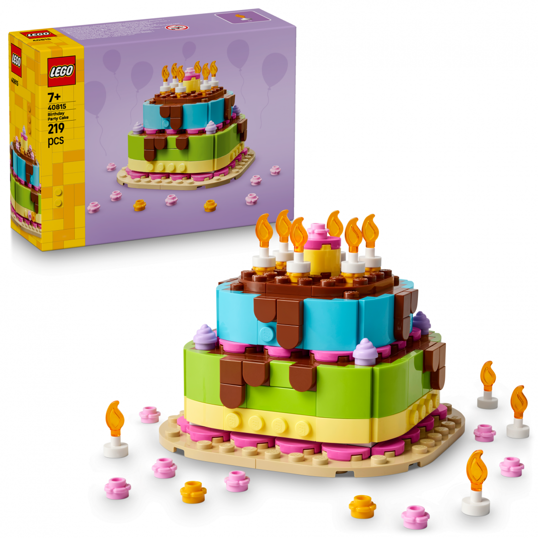 LEGO TORT PENTRU PETRECEREA DE ZI DE NASTERE, LEGO40815