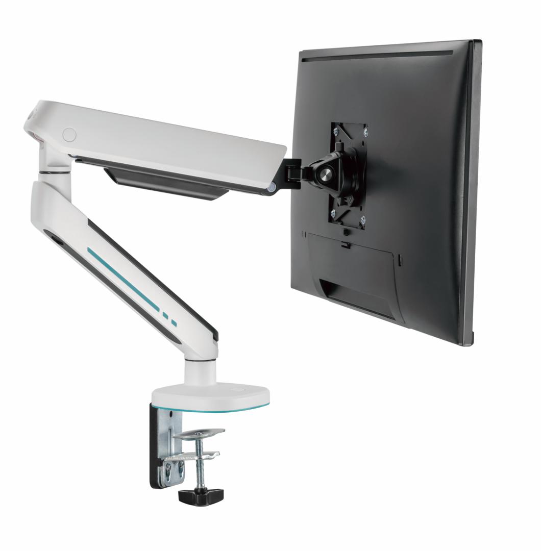 SERIOUX Suport monitor, Material: Oțel, Aluminiu, Plastic, Suprafață finisaj, SRXA-MM54-C012WH