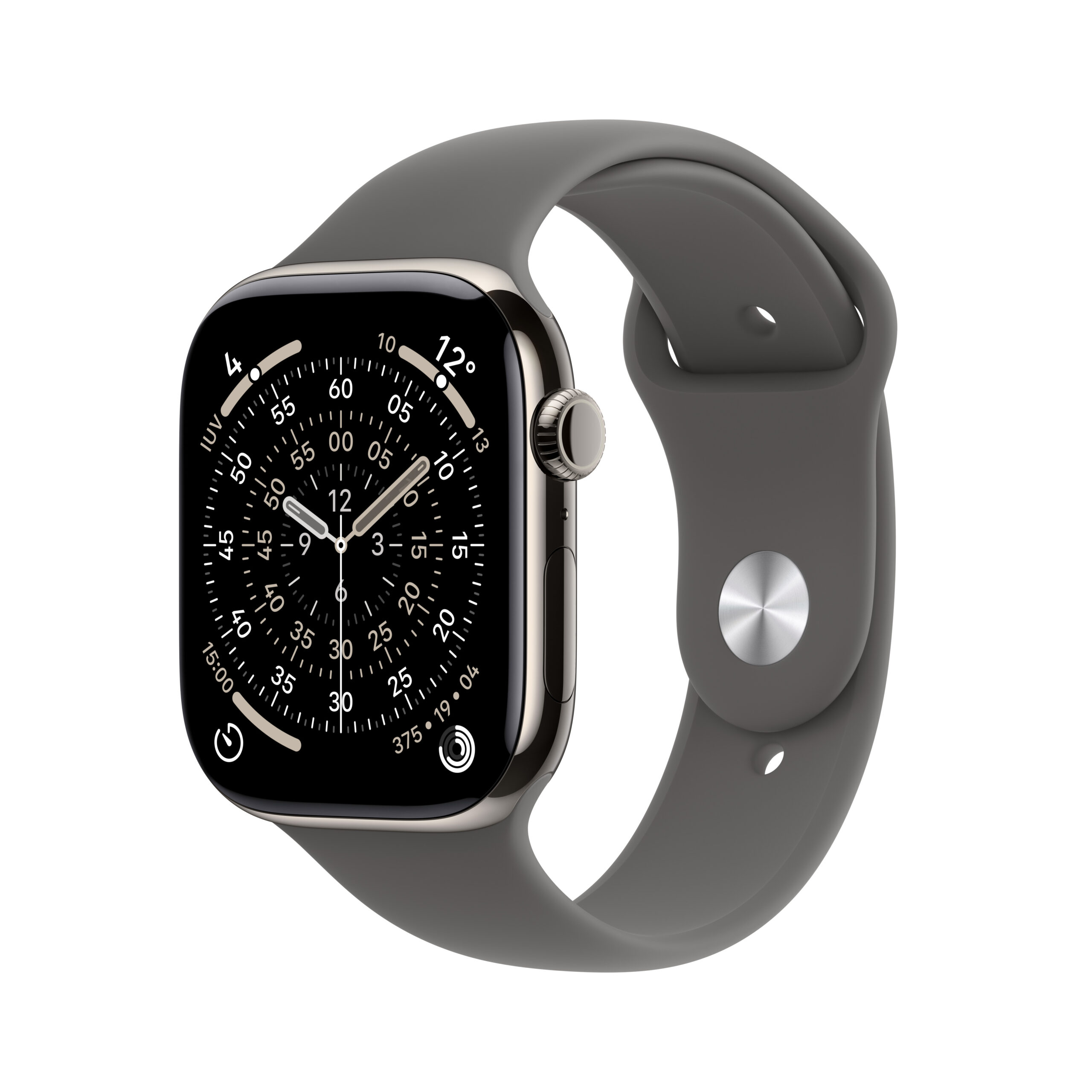 Apple AW S11 46 Cel Nat Titan StoneG Band M/L, MFCX4ET/A