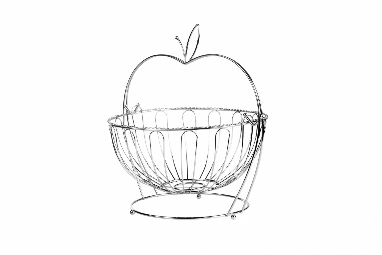VANORA COS FRUCTE METALIC CU STAND, 30x29 CM, HOME, VN-AER-S002