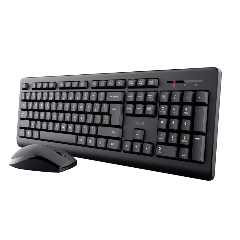 Trust Kit Primo mouse+tastatura, negru, TR-25347