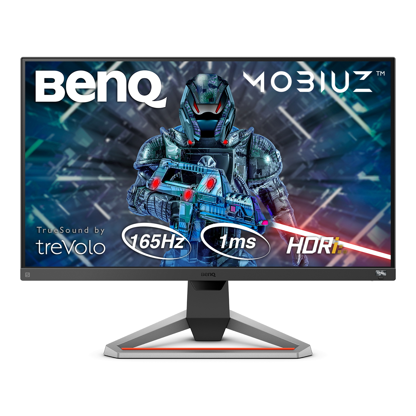 Benq Monitor LED EX2710S 27 IPS/1920x1080, 178/78,16:9,165Hz Gaming Monitor, Dark grey, 9H.LKFLA.TBE