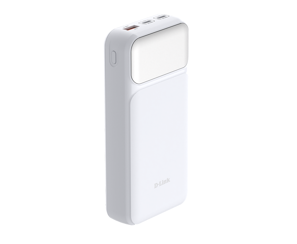 D-Link POWER BANK, 20000mAh 65W max, USB PD 3.0 si QC 3.0, 2 x USB Type-C, 1 x USB, DPP-201 - imagine 2
