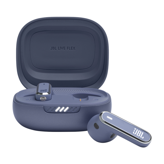 JBL Flex wireless, Autonomie 8 ore, Bluetooth 5.3, Negru, JBLLIVEFLEXBLU