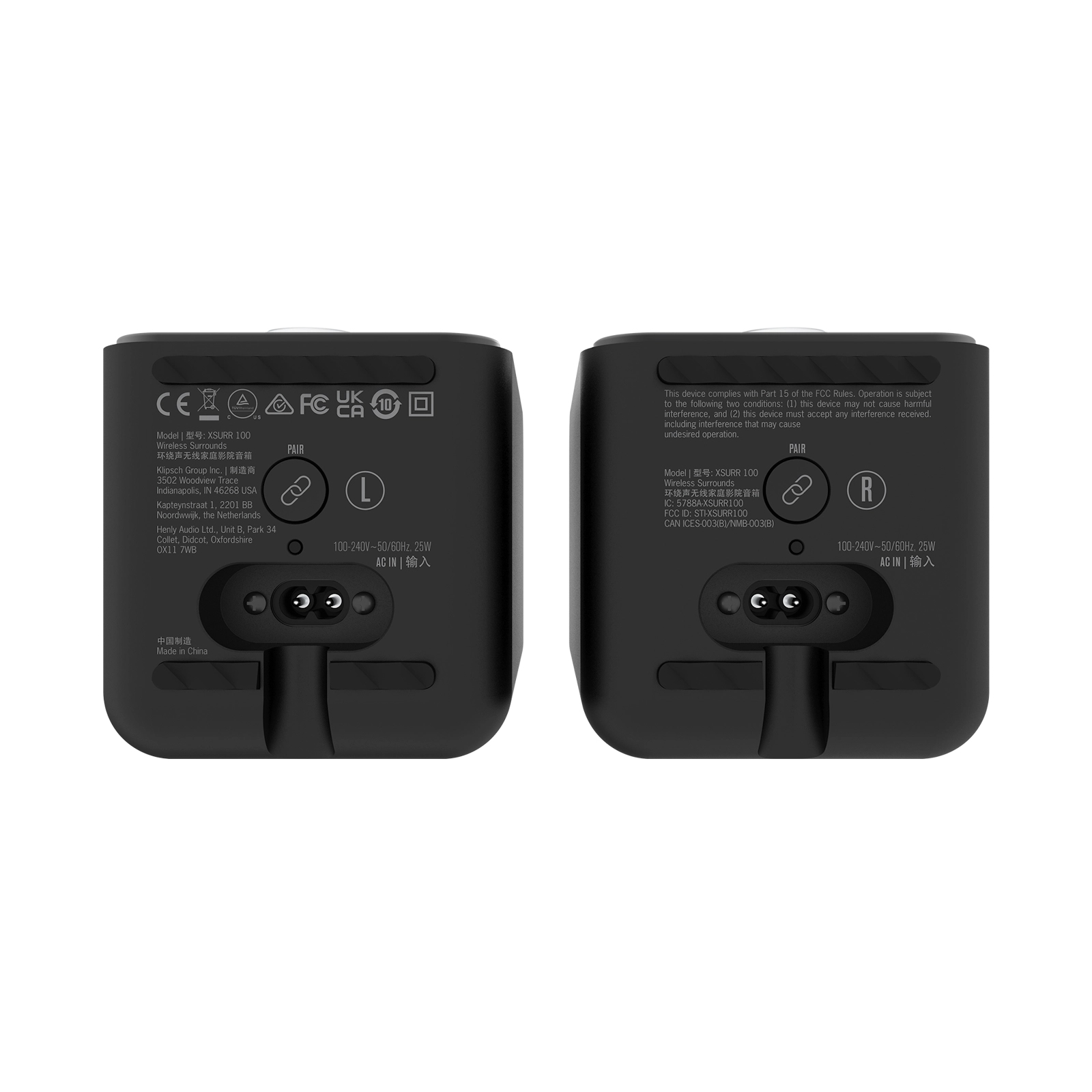 KLIPSCH Boxa PC Flexus SURR 100 Black, 1072081 - imagine 6