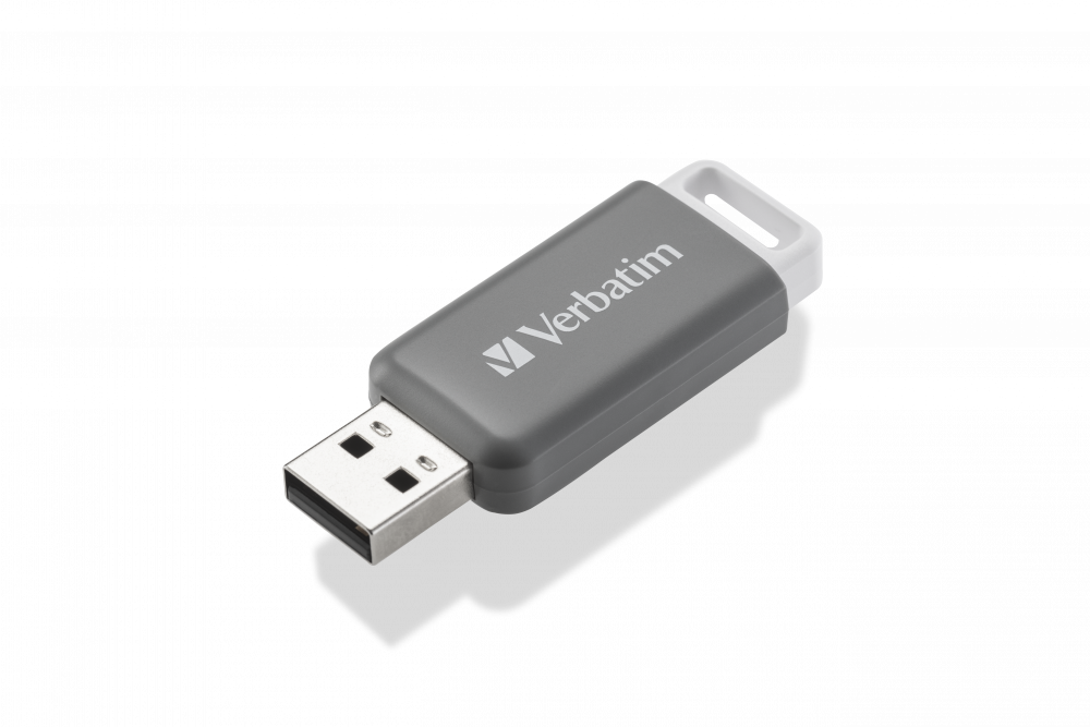 Verbatim MEMORIE USB DATABAR 128GB USB 2.0, GRI, 49456 - imagine 3