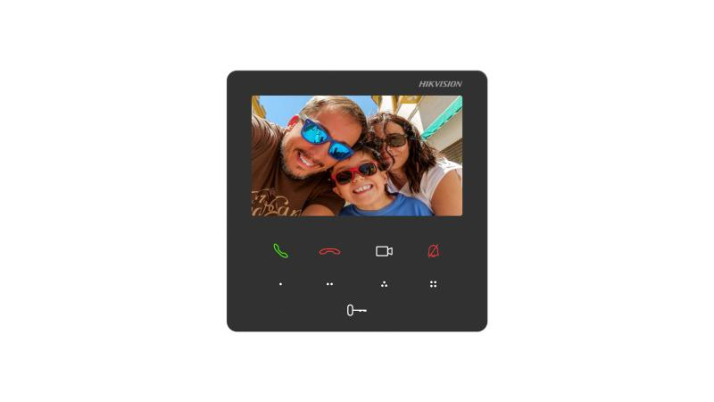 HIKVISION Post interior videointerfon color, 4.3-inch colorful touch screen, DS-KH6110-WE1